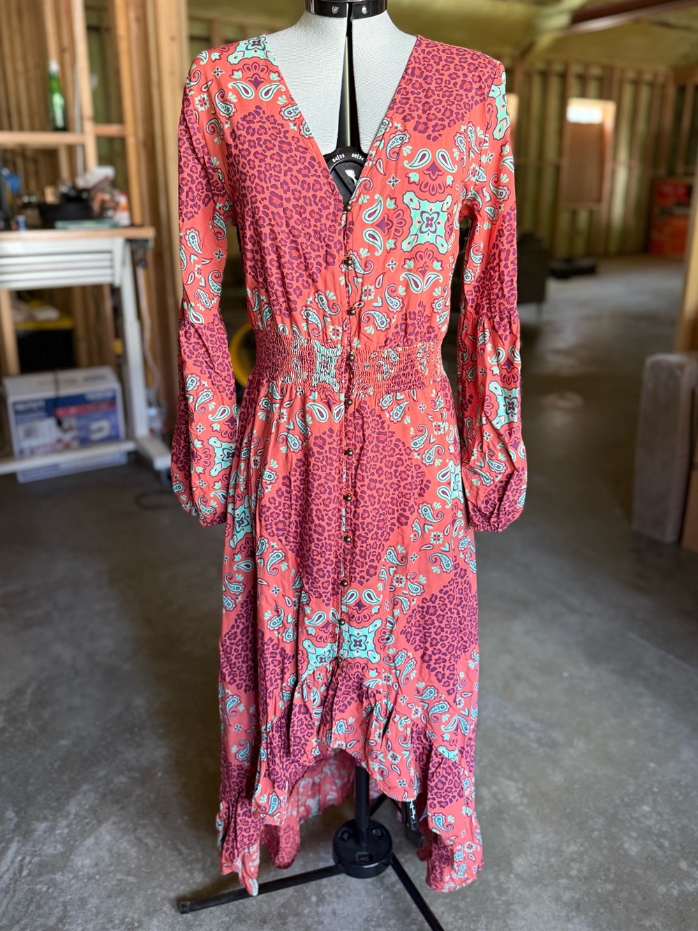 Wrangler paisley maxi dress